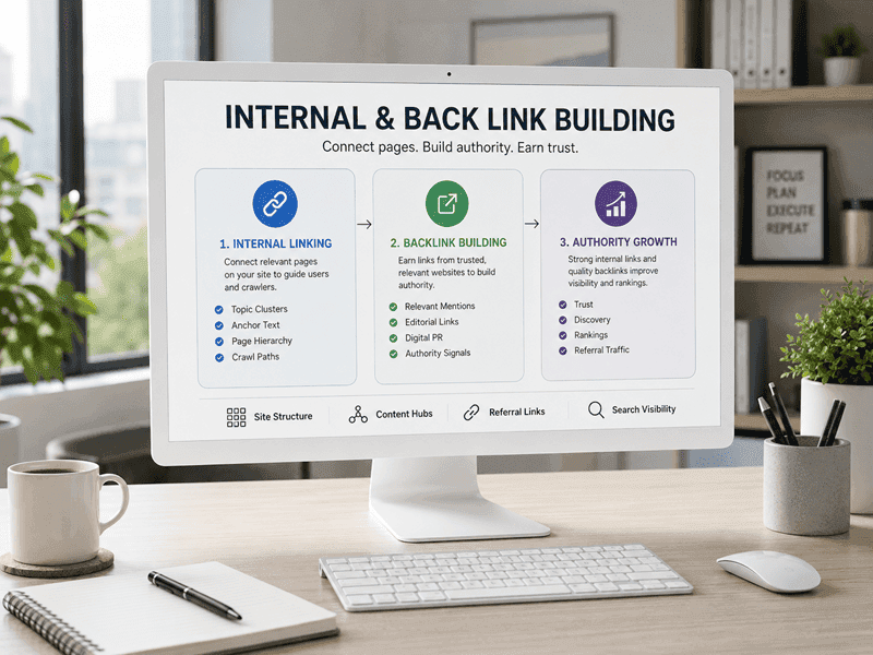 Internal & Back Link Building
